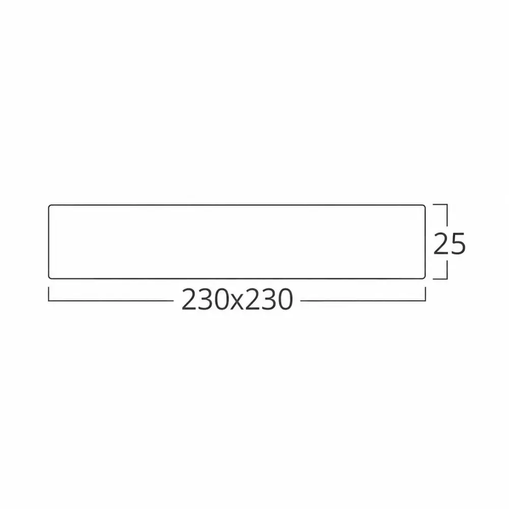 6. Nadgradni slim LED panel kvadratni beli 20W Braytron BP07-10280 CCT