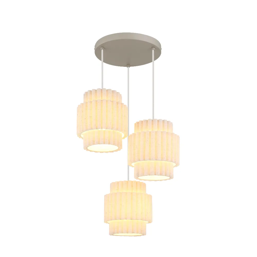 1. visilica Globo Calira 16059-3H krem