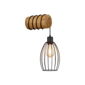 1. zidna lampa Globo Berti 20250146 drvo