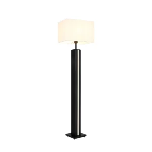 1. podna lampa Globo Forest 41130208 crna bela