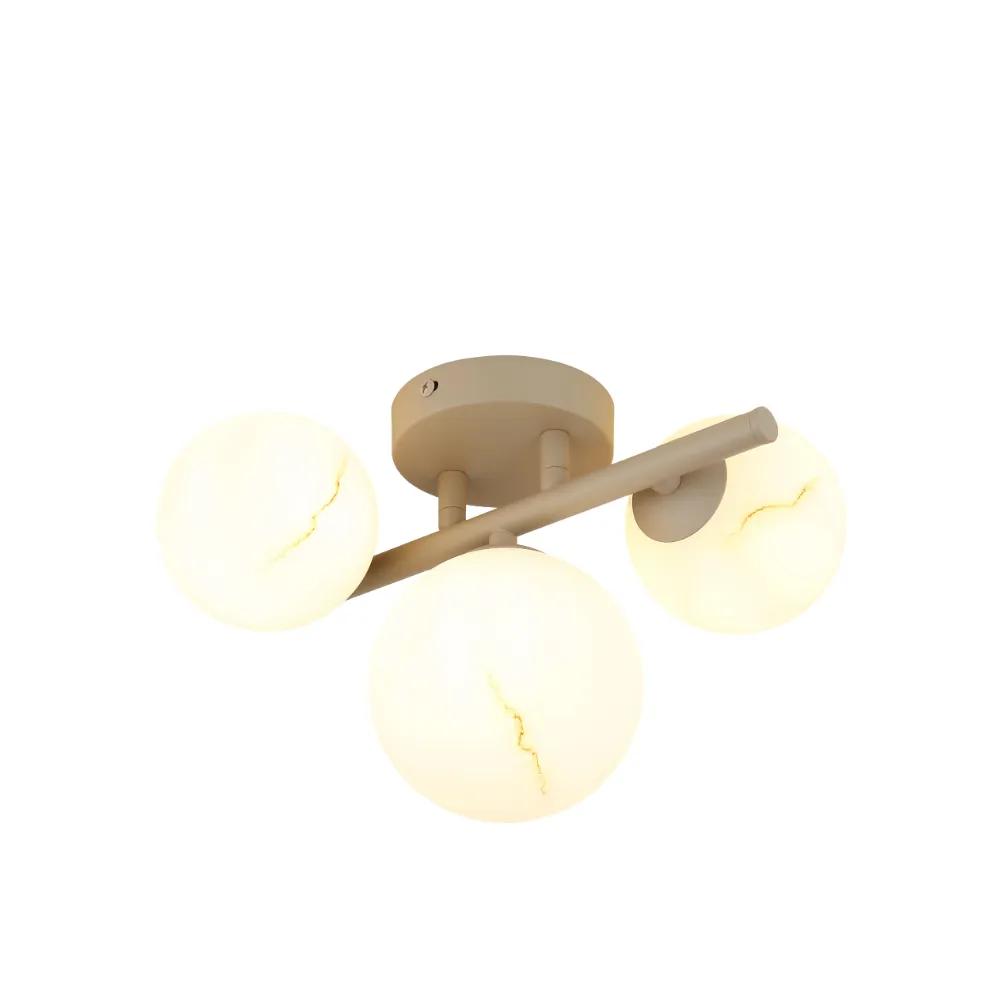 1. zidna lampa Globo Riha 56133-3WS pesak opal