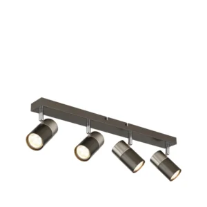 1. spot lampa Globo Solin 57922-4 metalik-hrom