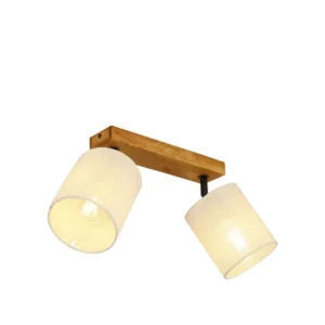 1. spot lampa Globo Jule 81600246 drvo bela