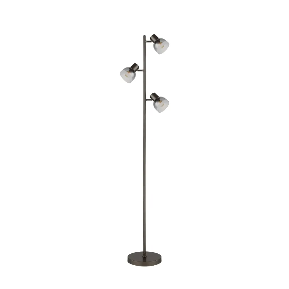 2. podna lampa Globo Kairo 54048-3S metalik