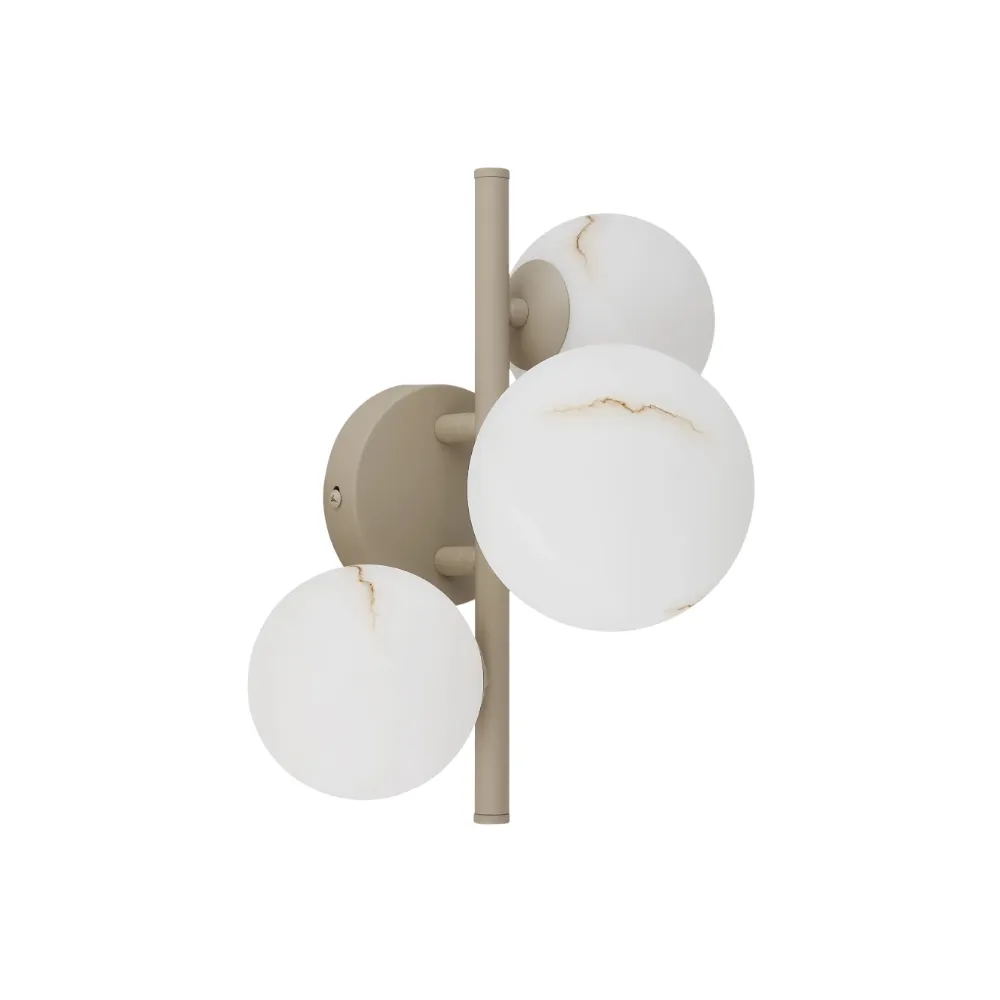 2. zidna lampa Globo Riha 56133-3WS pesak opal