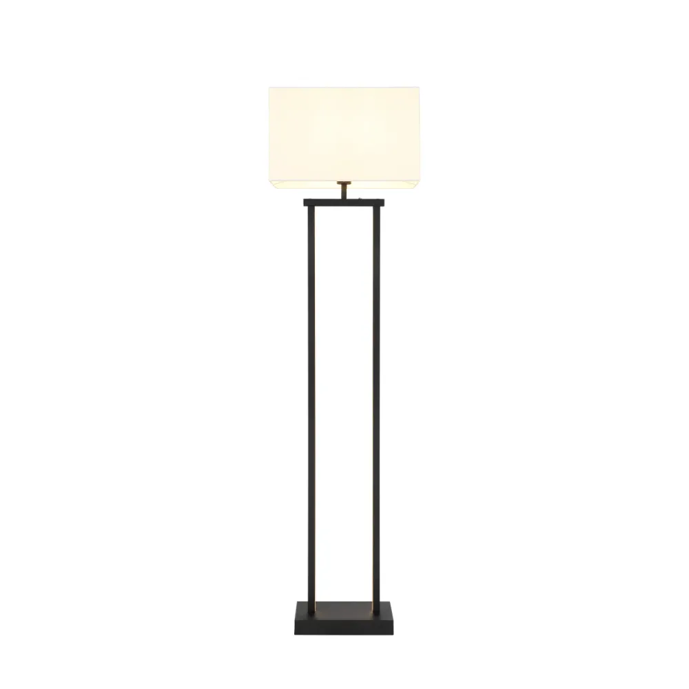 3. podna lampa Globo Sydney 40470208 crna bela