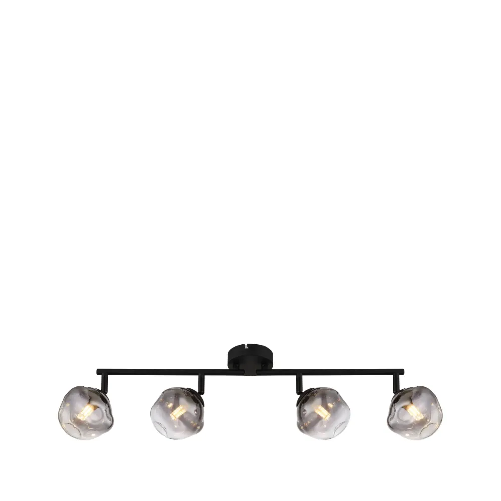 3. spot lampa Globo Arin 56149S-4 crna