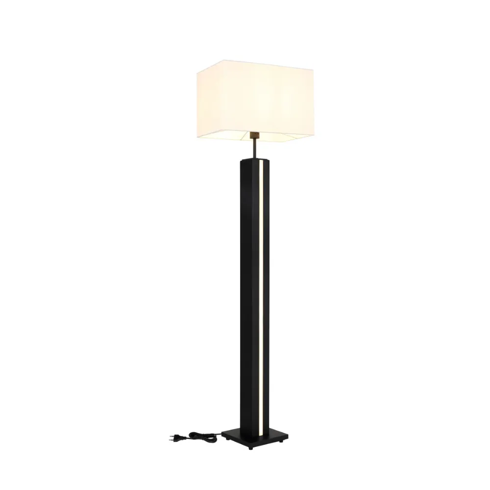 4. podna lampa Globo Forest 41130208 crna bela